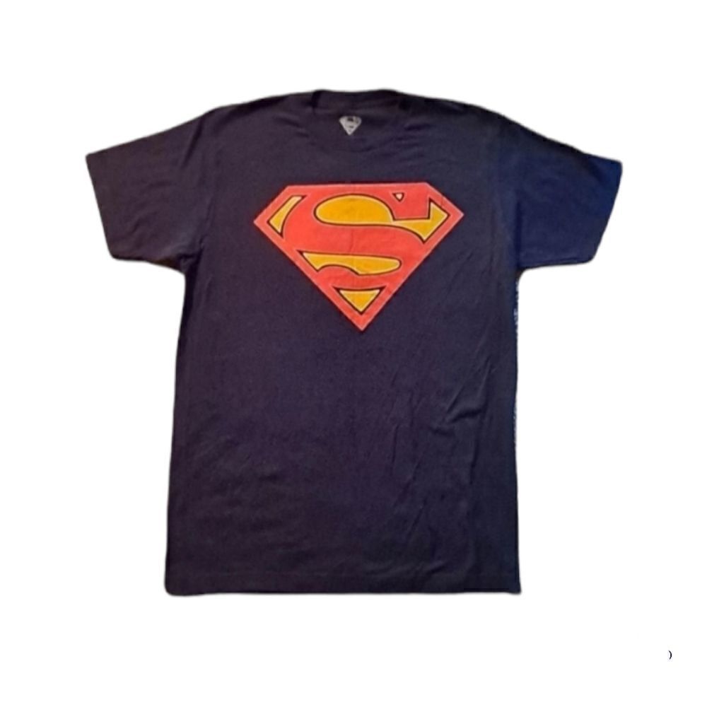 Superman TShirt Blue Medium